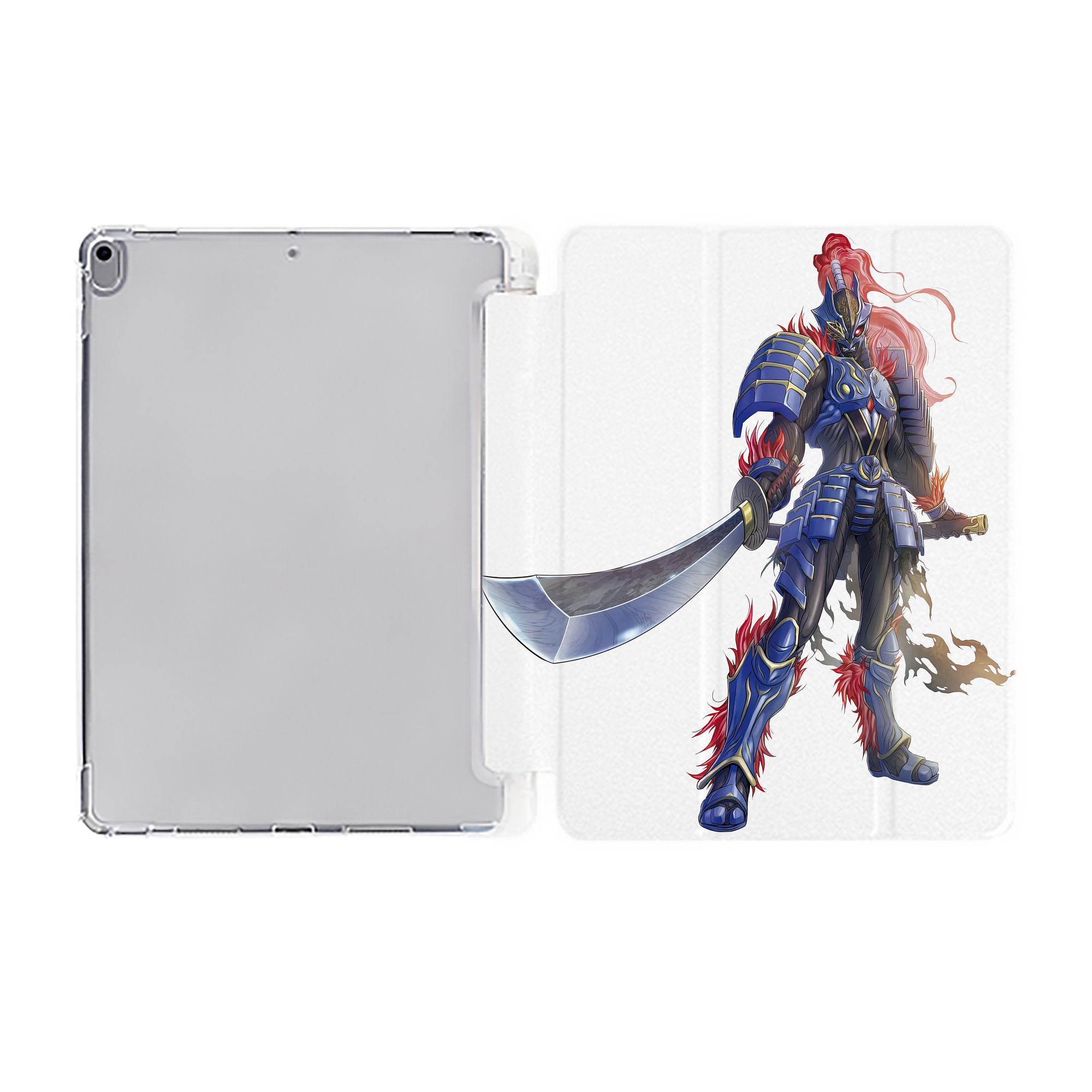 （画像用） ウルトラマン Ultraman IPad ケース ペン収納付き 三つ折りスタンド PUレザー×シリコン 対応機種9.5/10.5/10.9インチ